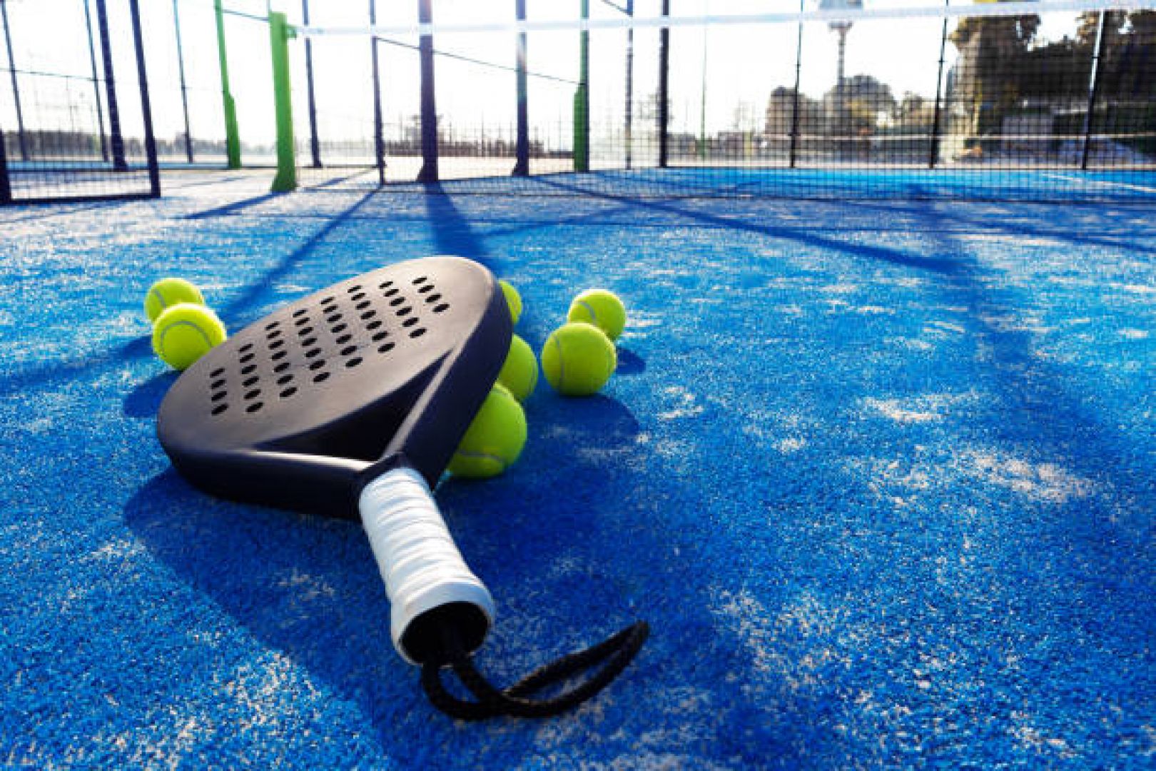 Obras Campo de Padel de 12 a 16 de Maio